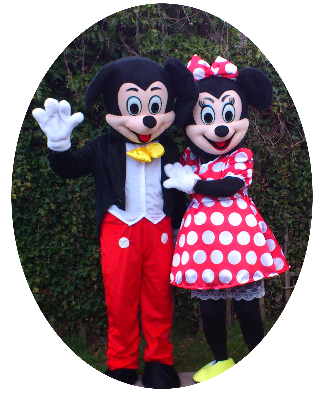 Disney Mickey and Minnie Mouse Event Mascots Costume Hire